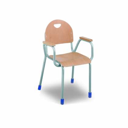 Krzesło nauczycielskie z podłokietnikami