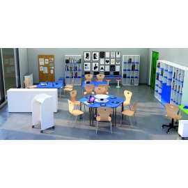 Krzesło typu sanki seria TIRENIA