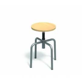 Taboret obrotowy regulowany
