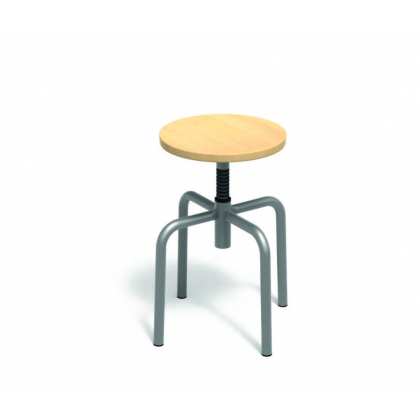 Taboret obrotowy regulowany