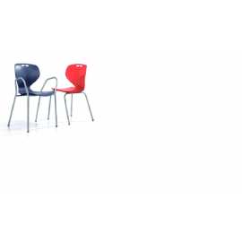 Krzesło plastikowe seria ADRIA z podłokietnikami